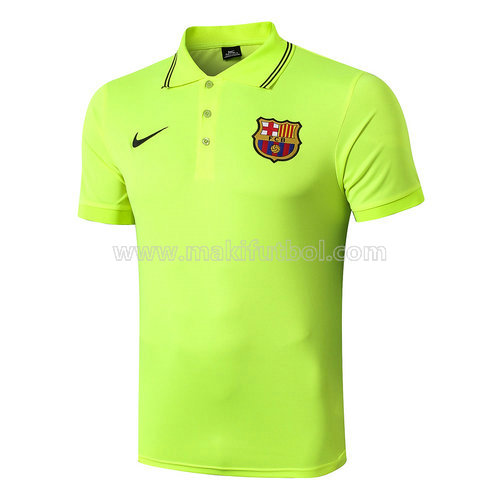 camiseta barcelona polo 2019-2020 verde